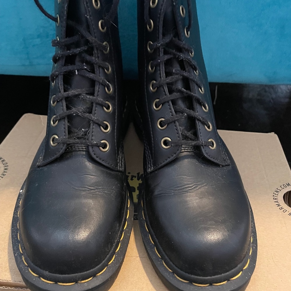 Vegan Doc Martens, size 9 women’s
